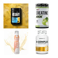 Wettkampfvorbereitung: ESN ISOCLEAR + MST Creatine + 2 weitere – alle enthaltenen Artikel