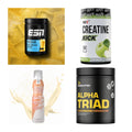 Wettkampfvorbereitung: ESN ISOCLEAR + MST Creatine + 2 weitere – alle enthaltenen Artikel