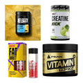 Wettkampfvorbereitung: ESN ISOCLEAR + MST Creatine + 2 weitere – alle enthaltenen Artikel