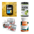 Wettkampfvorbereitung: ESN ISOCLEAR + MST Creatine + 2 weitere – alle enthaltenen Artikel