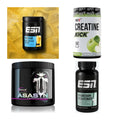 Wettkampfvorbereitung: ESN ISOCLEAR + MST Creatine + 2 weitere – alle enthaltenen Artikel