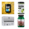 Wettkampfvorbereitung: ESN ISOCLEAR + MST Creatine + 2 weitere – alle enthaltenen Artikel