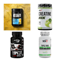 Wettkampfvorbereitung: ESN ISOCLEAR + MST Creatine + 2 weitere