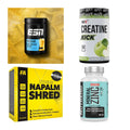 Wettkampfvorbereitung: ESN ISOCLEAR + MST Creatine + 2 weitere – alle enthaltenen Artikel