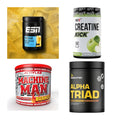 Wettkampfvorbereitung: ESN ISOCLEAR + MST Creatine + 2 weitere – alle enthaltenen Artikel