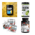 Wettkampfvorbereitung: ESN ISOCLEAR + MST Creatine + 2 weitere – alle enthaltenen Artikel