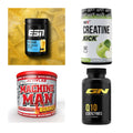 Wettkampfvorbereitung: ESN ISOCLEAR + MST Creatine + 2 weitere – alle enthaltenen Artikel