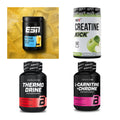 Wettkampfvorbereitung: ESN ISOCLEAR + MST Creatine + 2 weitere – alle enthaltenen Artikel