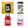 Wettkampfvorbereitung: ESN ISOCLEAR + MST Creatine + 2 weitere – alle enthaltenen Artikel