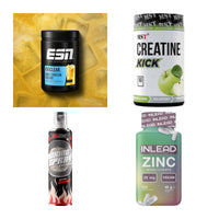 Wettkampfvorbereitung: ESN ISOCLEAR + MST Creatine + 2 weitere