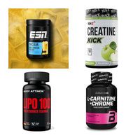 Wettkampfvorbereitung: ESN ISOCLEAR + MST Creatine + 2 weitere