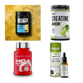 Wettkampfvorbereitung: ESN ISOCLEAR + MST Creatine + 2 weitere – alle enthaltenen Artikel