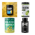 Wettkampfvorbereitung: ESN ISOCLEAR + MST Creatine + 2 weitere – alle enthaltenen Artikel