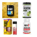 Wettkampfvorbereitung: ESN ISOCLEAR + MST Creatine + 2 weitere – alle enthaltenen Artikel