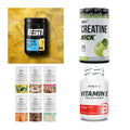 Wettkampfvorbereitung: ESN ISOCLEAR + MST Creatine + 2 weitere – alle enthaltenen Artikel