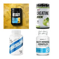 Wettkampfvorbereitung: ESN ISOCLEAR + MST Creatine + 2 weitere – alle enthaltenen Artikel