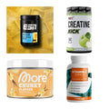 Wettkampfvorbereitung: ESN ISOCLEAR + MST Creatine + 2 weitere – alle enthaltenen Artikel