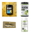 Wettkampfvorbereitung: ESN ISOCLEAR + MST Creatine + 2 weitere – alle enthaltenen Artikel