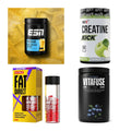 Wettkampfvorbereitung: ESN ISOCLEAR + MST Creatine + 2 weitere – alle enthaltenen Artikel