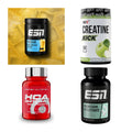 Wettkampfvorbereitung: ESN ISOCLEAR + MST Creatine + 2 weitere – alle enthaltenen Artikel