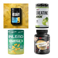 Wettkampfvorbereitung: ESN ISOCLEAR + MST Creatine + 2 weitere – alle enthaltenen Artikel