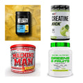 Wettkampfvorbereitung: ESN ISOCLEAR + MST Creatine + 2 weitere – alle enthaltenen Artikel