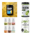Wettkampfvorbereitung: ESN ISOCLEAR + MST Creatine + 2 weitere – alle enthaltenen Artikel