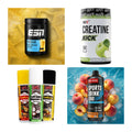 Wettkampfvorbereitung: ESN ISOCLEAR + MST Creatine + 2 weitere – alle enthaltenen Artikel
