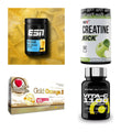 Wettkampfvorbereitung: ESN ISOCLEAR + MST Creatine + 2 weitere – alle enthaltenen Artikel