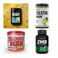 Wettkampfvorbereitung: ESN ISOCLEAR + MST Creatine + 2 weitere – alle enthaltenen Artikel
