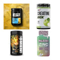Wettkampfvorbereitung: ESN ISOCLEAR + MST Creatine + 2 weitere – alle enthaltenen Artikel