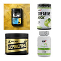 Wettkampfvorbereitung: ESN ISOCLEAR + MST Creatine + 2 weitere – alle enthaltenen Artikel