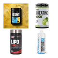 Wettkampfvorbereitung: ESN ISOCLEAR + MST Creatine + 2 weitere – alle enthaltenen Artikel