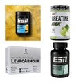 Wettkampfvorbereitung: ESN ISOCLEAR + MST Creatine + 2 weitere – alle enthaltenen Artikel