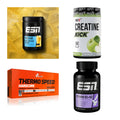 Wettkampfvorbereitung: ESN ISOCLEAR + MST Creatine + 2 weitere – alle enthaltenen Artikel