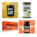 Wettkampfvorbereitung: ESN ISOCLEAR + MST Creatine + 2 weitere – alle enthaltenen Artikel