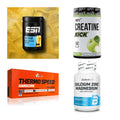 Wettkampfvorbereitung: ESN ISOCLEAR + MST Creatine + 2 weitere – alle enthaltenen Artikel