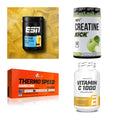 Wettkampfvorbereitung: ESN ISOCLEAR + MST Creatine + 2 weitere – alle enthaltenen Artikel
