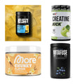 Wettkampfvorbereitung: ESN ISOCLEAR + MST Creatine + 2 weitere – alle enthaltenen Artikel