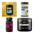 Wettkampfvorbereitung: ESN ISOCLEAR + MST Creatine + 2 weitere – alle enthaltenen Artikel