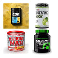 Wettkampfvorbereitung: ESN ISOCLEAR + MST Creatine + 2 weitere – alle enthaltenen Artikel