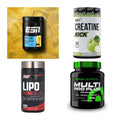 Wettkampfvorbereitung: ESN ISOCLEAR + MST Creatine + 2 weitere – alle enthaltenen Artikel
