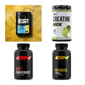Wettkampfvorbereitung: ESN ISOCLEAR + MST Creatine + 2 weitere – alle enthaltenen Artikel