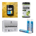 Wettkampfvorbereitung: ESN ISOCLEAR + MST Creatine + 2 weitere – alle enthaltenen Artikel