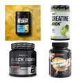 Wettkampfvorbereitung: ESN ISOCLEAR + MST Creatine + 2 weitere – alle enthaltenen Artikel