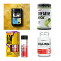 Wettkampfvorbereitung: ESN ISOCLEAR + MST Creatine + 2 weitere – alle enthaltenen Artikel