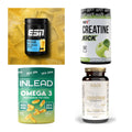Wettkampfvorbereitung: ESN ISOCLEAR + MST Creatine + 2 weitere – alle enthaltenen Artikel