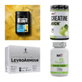 Wettkampfvorbereitung: ESN ISOCLEAR + MST Creatine + 2 weitere – alle enthaltenen Artikel
