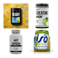 Wettkampfvorbereitung: ESN ISOCLEAR + MST Creatine + 2 weitere