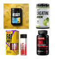 Wettkampfvorbereitung: ESN ISOCLEAR + MST Creatine + 2 weitere – alle enthaltenen Artikel